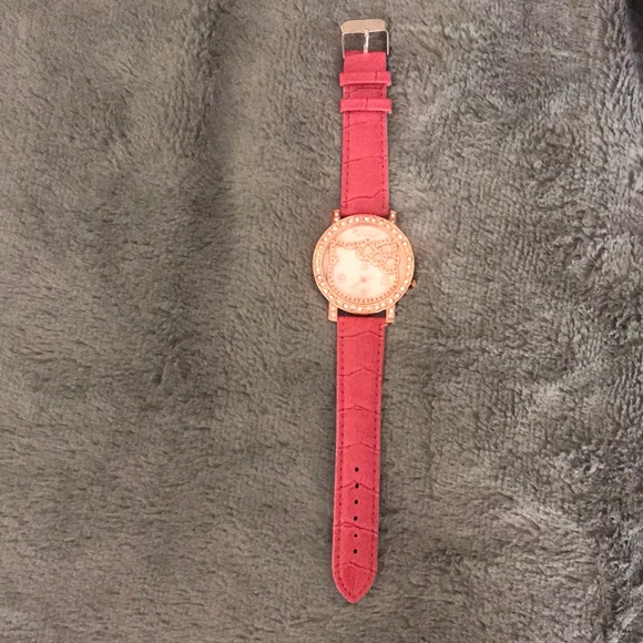 NWT rose gold diamond face Hello Kitty watch - Picture 3 of 8